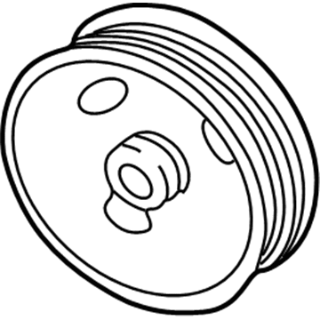 Jeep 53010258AC PULLEY Power Steering Pump