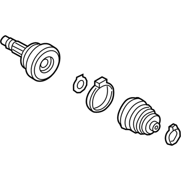 Jeep Renegade CV Joint - 68263107AA