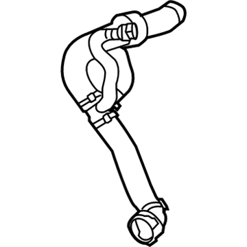 Jeep Radiator Hose - 68249896AB