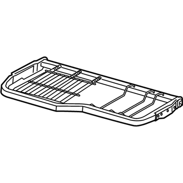Ram 68272036AC FRAME Rear Seat Cushion