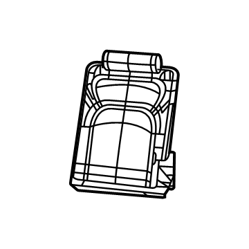 Ram 6CN001N1AF ARMREST REAR SEAT