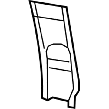 Ram 1ED22DX9AA MOLDING C Pillar Upper