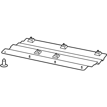 Ram 68276399AA SEAL Radiator Lower