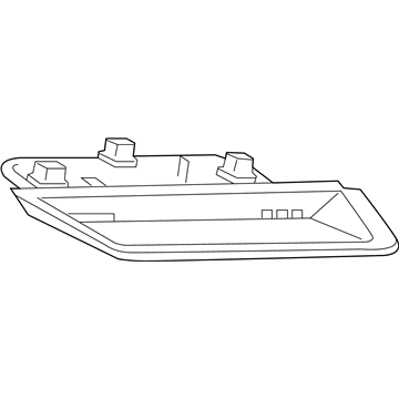 Mopar 68081398AC Lamp Center High Mounted Stop