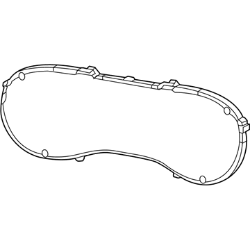 Chrysler 68309544AA LENS Instrument Cluster