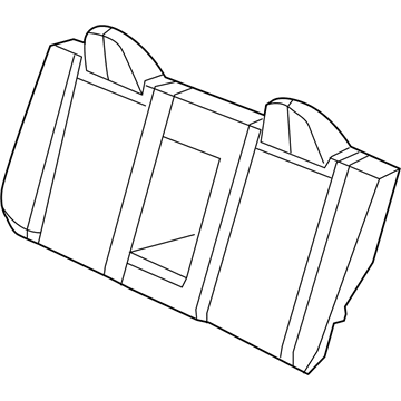 Chrysler 1PM001D1AA SEAT BACK Rear