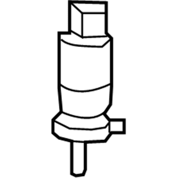 Ram 68071576AB PUMP Washer, Windshield