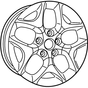 Chrysler Spare Wheel - 5RJ43XZAAB