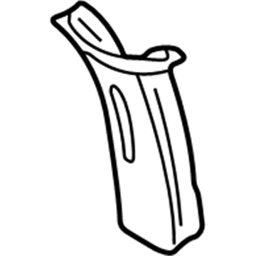 Dodge 5FG96LAZAC MOLDING B Pillar