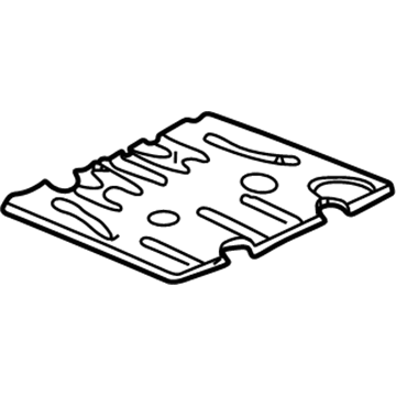 Dodge 55350544AD SILENCER Floor Pan