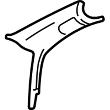 Dodge 5FH35LAZAC MOLDING A PILLAR