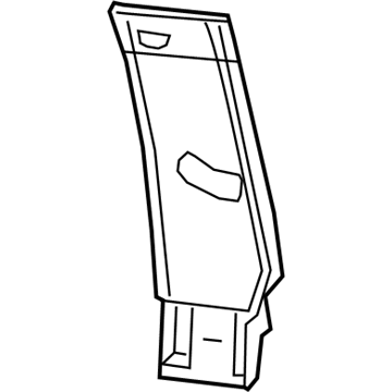 Ram 1DX61TX7AA MOLDING C Pillar Upper