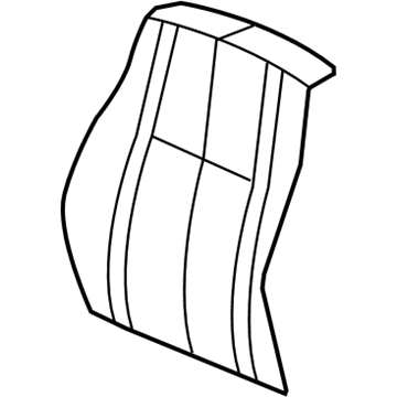 Jeep 1RX47DK2AA COVER Front Seat Back