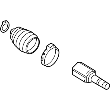Mopar 68263104AA Shaft Kit Stub Shaft