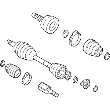 Jeep Renegade Axle Shaft - 68249358AA