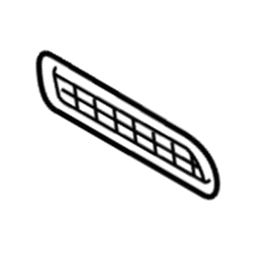 Dodge 68307812AA GRILLE Fascia