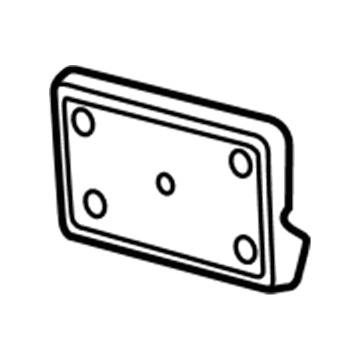Dodge 68307816AA LICENSE PLATE KIT