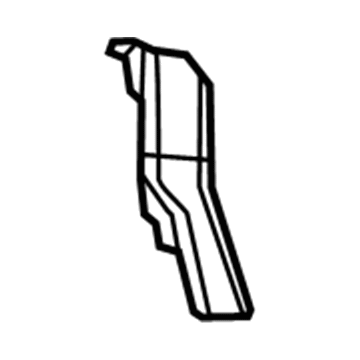 Jeep 1RX00DK2AA SHIELD Seat Left Seat Back