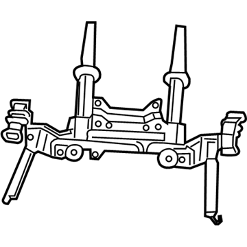 Jeep 68159961AA HEADREST Active Head Restraints Front