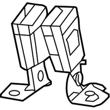 Chrysler 1TB15DX9AB Buckle End