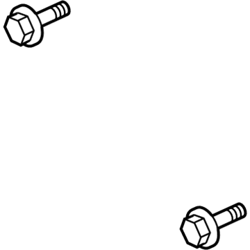 Chrysler MF247255 BOLT, w/Washer, (8x30)