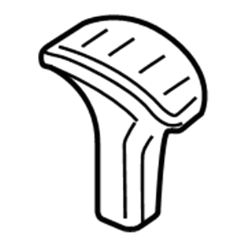 Jeep 1YY67DX9AA SHROUD Gear Shifter