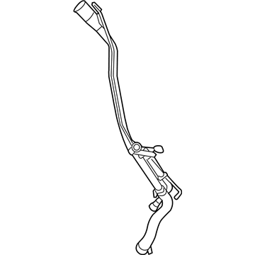 Jeep Fuel Filler Neck - 68250911AJ
