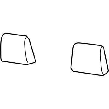 Dodge 1UN34DX9AA HEADREST Rear