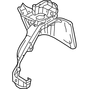 Chrysler MR535489 PANEL Rear Wheelhouse