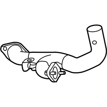 Dodge 68034400AI PIPE Exhaust Crossunder