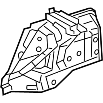 Mopar 68158040AC Panel Rear Wheelhouse