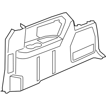 Ram 5RV97DX9AA PANEL Quarter Trim
