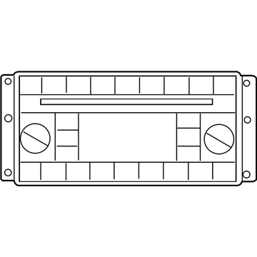 Jeep 68252827AB RADIO MULTI Media