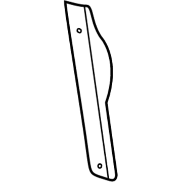 Dodge 5FV60RC3AE PANEL Lock Pillar