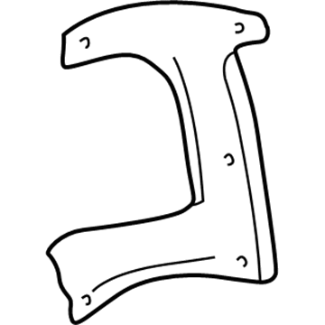 Dodge 5GD44RC3AA PANEL Rear Corner