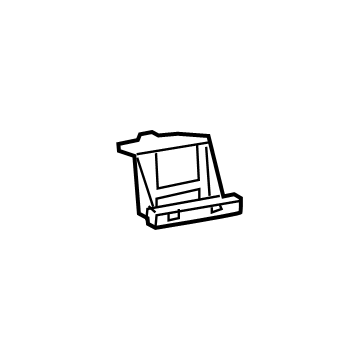 Ram 68354582AA BRACKET Radio