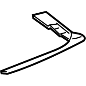 Chrysler 68293914AA SHIELD Exhaust Rear Fascia