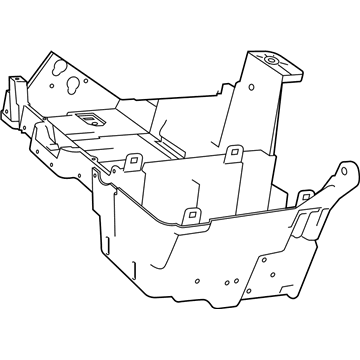 Ram 68350659AC TRAY Battery Left