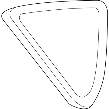 Jeep 68255558AA Glass - Quarter Window