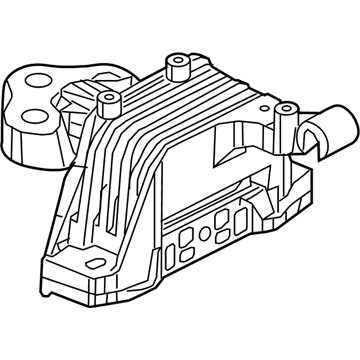 Jeep Cherokee Transmission Mount - 68164710AD