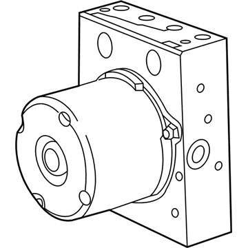 Chrysler ABS Control Module - 68283576AA