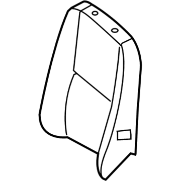 Dodge 68010924AA FOAM Seat Back