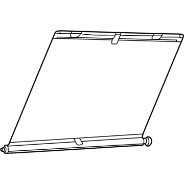 Ram 1VN03BD1AA SUNSHADE Rear Window