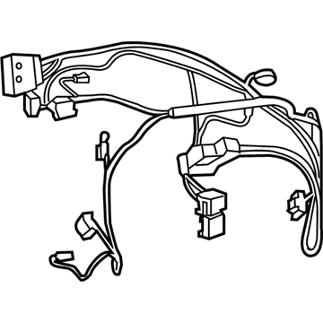 Mopar 68223054AB Wiring A/C And Heater