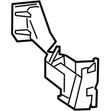 Jeep 68223047AB COVER Heater Core Tubes