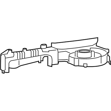 Chrysler 68308965AA HOUSING A/C and Heater Upper