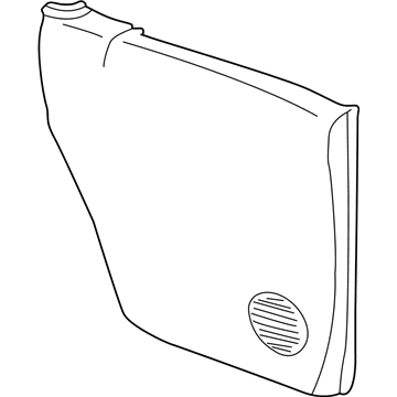 Dodge 5GP621DVAD PANEL Rear Door