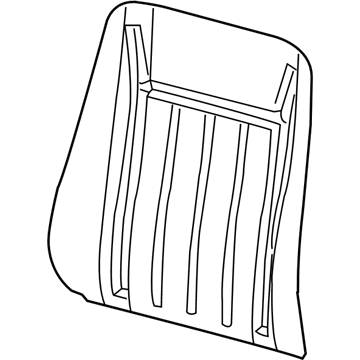 Dodge 1EK821DVAA COVER Seat Back