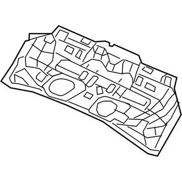 Jeep Cherokee Floor Pan - 68111364AD