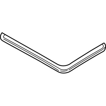Dodge MR523132 WEATHERSTRIP Sunroof Lid